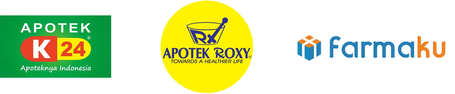 K24, Apotek Roxy, Farmaku